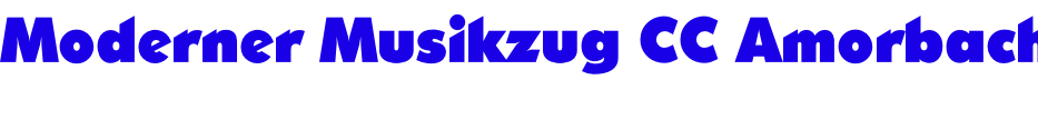 Moderner Musikzug CC Amorbach